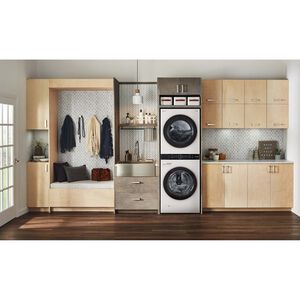 LG 27 in. WashTower with 4.5 cu. ft. Washer with 10 Wash Programs & 7.4 cu. ft. Gas Dryer with 9 Dryer Programs, Sensor Dry & Wrinkle Care - White, White, hires