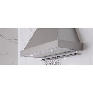 Bertazzoni 48 in. Heritage Series Range Hood Canopy - Stainless Steel, , hires