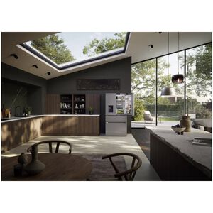 Liebherr Prime Series 36 in. 19.1 cu. ft. Smart Counter Depth 4-Door French Door Refrigerator with Ice & Water Dispenser - Stainless Steel, , hires
