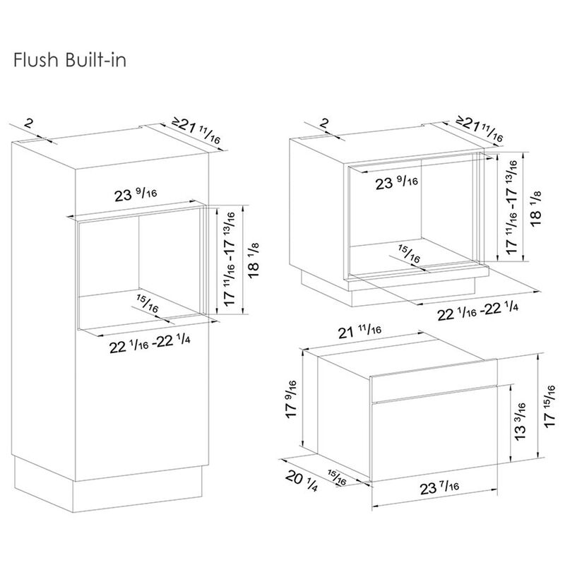 Fotile 24 in. 1.4 cu. ft. Steam Electric Single Wall Oven with Standard Convection - Black, , hires