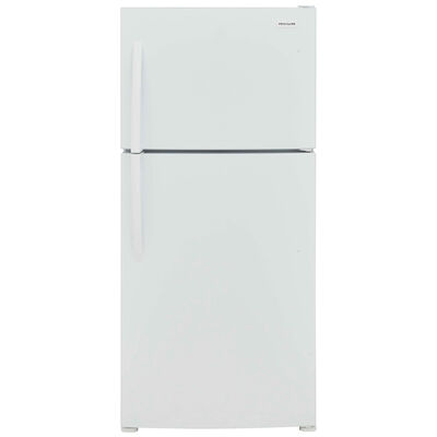 Frigidaire 30 in. 20.0 cu. ft. Top Freezer Refrigerator - White | FFHT2022AW