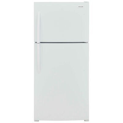 Frigidaire 30 in. 20.0 cu. ft. Top Freezer Refrigerator - White | FFHT2022AW