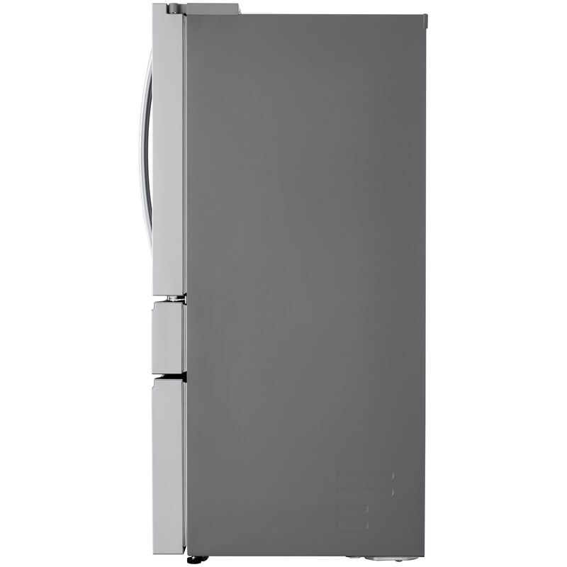 LG 36 in. 28.6 cu. ft. Smart 4-Door French Door Refrigerator with Ice & Water Dispenser - PrintProof Stainless Steel, PrintProof Stainless Steel, hires