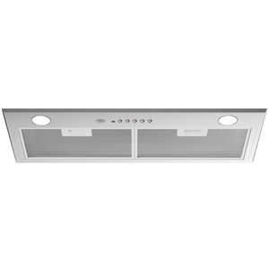Bertazzoni 30 in. Standard Style Range Hood with 4 Speed Settings, 560 CFM, Ducted Venting & 2 LED Lights - Stainless Steel, , hires