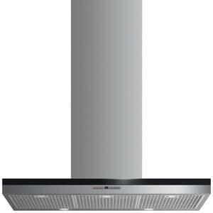 Fisher & Paykel Series 7 36 in. Convertible Chimney Style Range Hood with 600 CFM, 4 Fan Speeds & 2 LED Lights - Stainless Steel, , hires