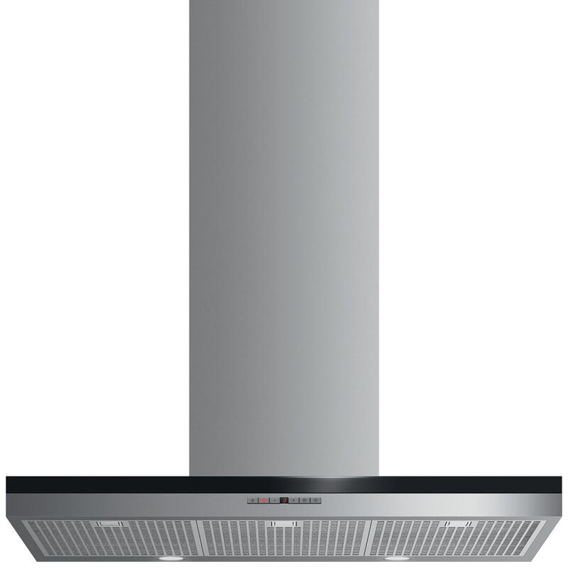 Fisher & Paykel Series 7 36 in. Convertible Chimney Style Range Hood with 600 CFM, 4 Fan Speeds & 2 LED Lights - Stainless Steel, , hires