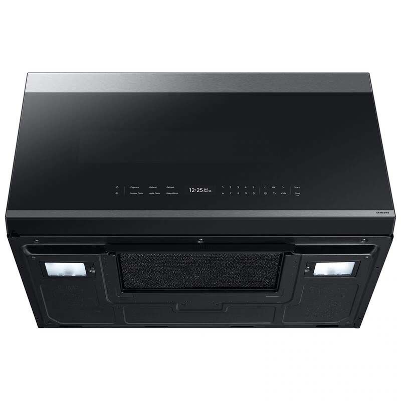 Samsung Bespoke 30 in. 2.1 cu. ft. Over-the-Range Smart Microwave with 10 Power Levels, 400 CFM & Sensor Cooking Controls - Stainless Steel, Stainless Steel, hires