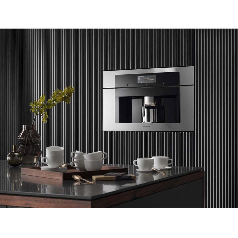 Miele CVA 7775 Built-in Coffee Machine with CoffeeSelect & AutoDescale - Clean Touch Steel, , hires