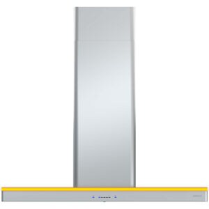 Zephyr Luce Series 36 in. Convertible Chimney Style Range Hood with 600 CFM, 5 Fan Speeds & 2 LED Lights - Stainless Steel, , hires