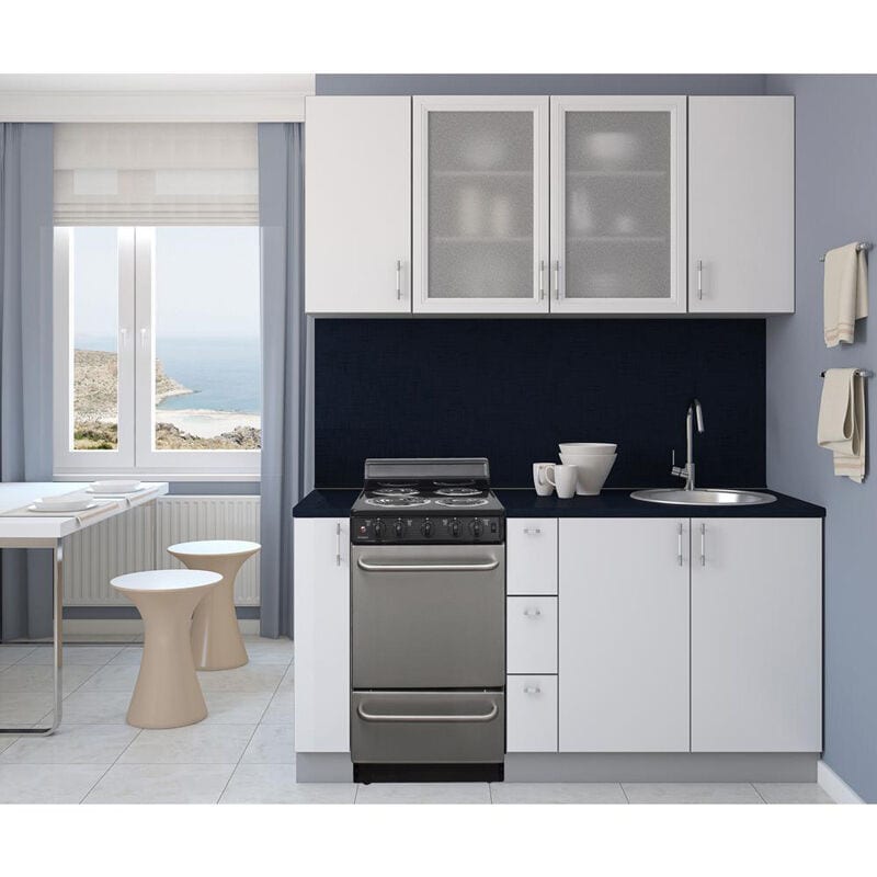 Premier 20 in. 2.4 cu. ft. Electric Range with Coil Burners - Stainless Steel, , hires