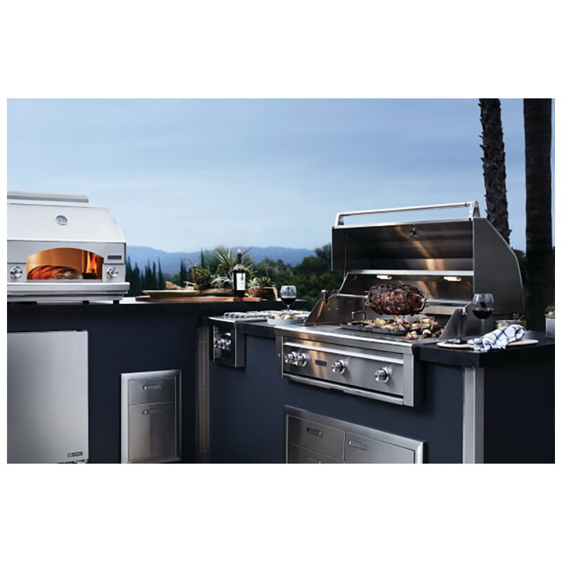 Lynx Professional 36 in. 3-Burner Natural Gas Grill with Rotisserie & Smoker Box - Stainless Steel, , hires