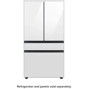 Samsung BESPOKE 4-Door French Door Middle Panel for Refrigerators - White Glass, , hires
