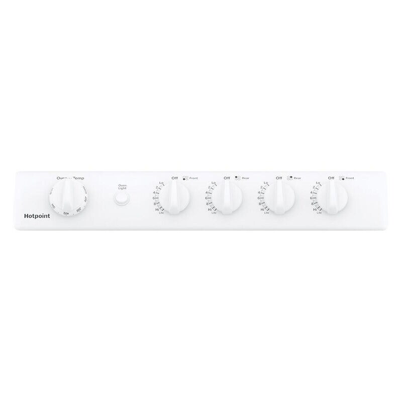 Hotpoint 24 in. 2.9 cu. ft. Gas Range with 4 Sealed Burners - White, , hires