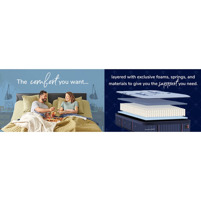 Stearns & Foster Lux Hybrid Firm Tight Top Mattress - Queen Size, , hires