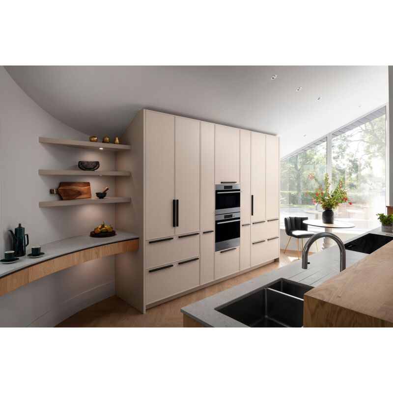 Wolf E Series 24 in. 1.6 cu. ft. 900W Built-In Microwave with Sensor Cooking - Stainless Steel, , hires