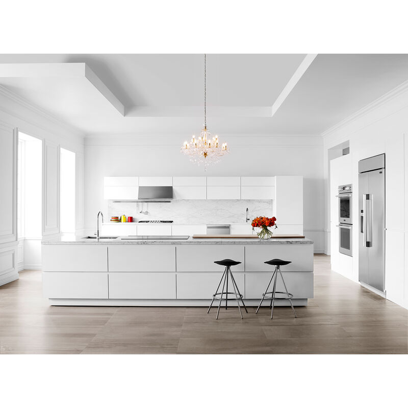 Signature Kitchen Suite 30 in. 9.4 cu. ft. Smart Front Control Electric Double Wall Oven with True European Convection - Stainless Steel, , hires