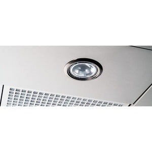 Bertazzoni 48 in. Convertible Chimney Style Range Hood with 600 CFM, 3 Fan Speeds & 4 LED Lights - Stainless Steel, , hires