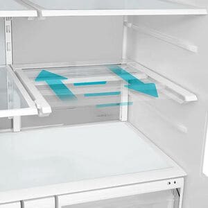 Midea 36 in. 29.3 cu. ft. Smart Garage-Ready French Door Refrigerator with One Touch Auto Fill Water Dispenser - Stainless Steel, , hires