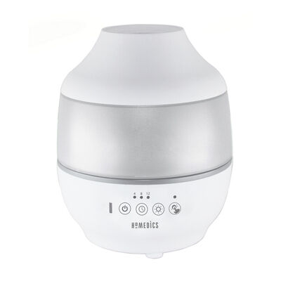 Homedics TotalComfort Cool Mist Ultrasonic Humidifier with Essential Oil Tray and Color Changing Illumination | UHECM18