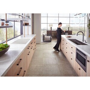 Monogram 24 in. Top Control Flush-Mount Smart Dishwasher with 39 dBa Sound Level, 3rd-Rack & Max Dry system - Custom Panel Ready, , hires
