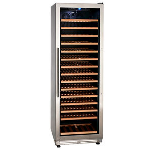 Avanti Designer Series 24 in. Compact Built-In or Freestanding Wine Cooler with 165 Bottle Capacity, Single Temperature Zones & Digital Control - Stainless Steel, , hires