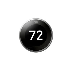 Google Nest Learning Thermostat 3rd Generation - Stainless Steel, , hires