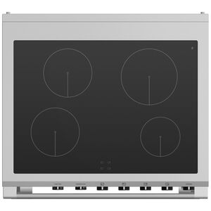 Fisher & Paykel Series 9 Classic 30 in. 3.5 cu. ft. True European Convection Electric Range with 4 Induction Burners - Red, , hires