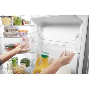 Whirlpool 36 in. 25.1 cu. ft. Side by Side Refrigerator - White, White, hires