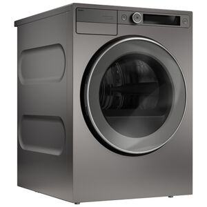 Asko 5-Series 24 in. 5.2 cu. ft. Smart Stackable Electric Dryer with Sensor Dry - Titanium, Titanium, hires