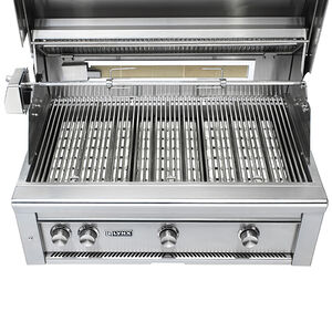 Lynx Professional 36 in. 4-Burner Built-In Natural Gas Grill with Rotisserie & Smoker Box - Stainless Steel, , hires