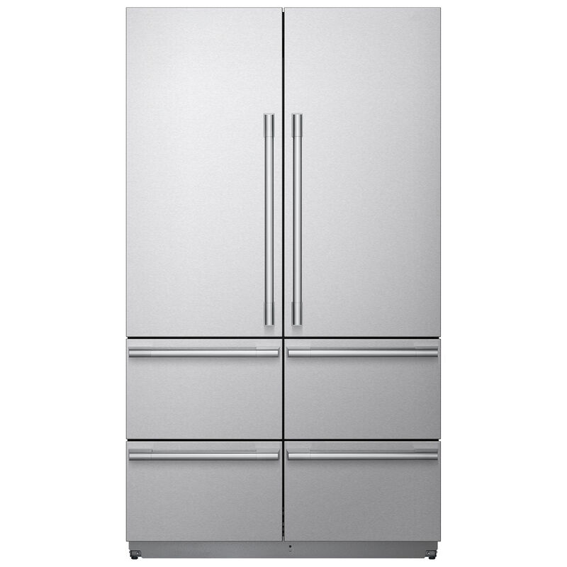 SKS 48 in. 26 cu. ft. Built-In Smart Counter Depth 6-Door French Door Refrigerator with Internal Water Dispenser - Custom Panel Ready, , hires