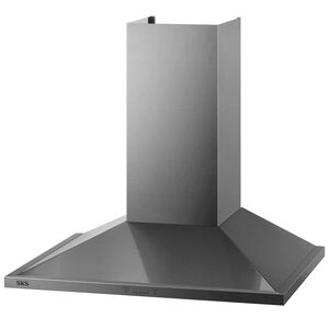 SKS 30 in. Smart Ducted Chimney Style Range Hood with 600 CFM, 5 Fan Speeds & 1 LED Light - Stainless Steel, , hires