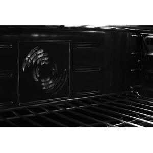 JennAir 30 in. 6.2 cu. ft. Air Fry True European Convection Slide-In Dual Fuel Range with 4 Sealed Burners - Stainless Steel, , hires