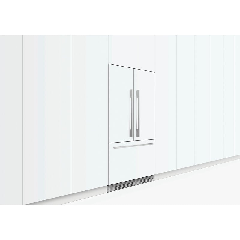 Fisher & Paykel Series 7 36 in. 16.8 cu. ft. Built-In Smart Counter Depth French Door Refrigerator with Ice Maker - Custom Panel Ready, , hires