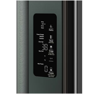 KitchenAid 36 in. 23.1 cu. ft. Smart Counter Depth French Door Refrigerator with Ice & Water Dispenser - Juniper, , hires