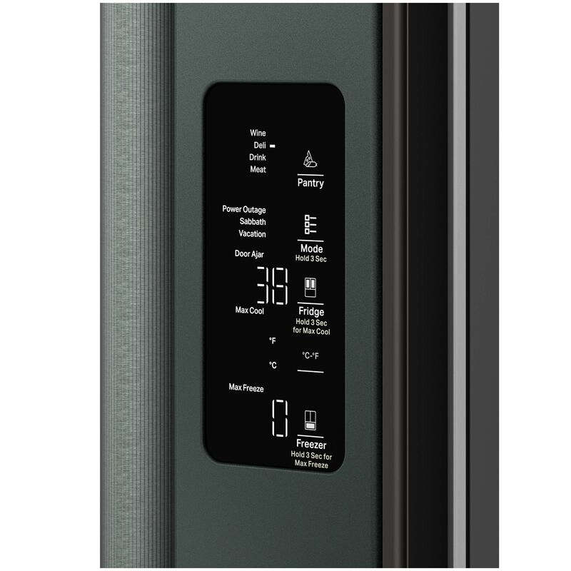 KitchenAid 36 in. 23.1 cu. ft. Smart Counter Depth French Door Refrigerator with Ice & Water Dispenser - Juniper, , hires