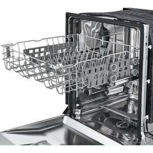 LG 24 in. Built-In Dishwasher with Front Control, 52 dBA Sound Level, 15 Place Settings & 5 Wash Cycles - Stainless Steel, , hires