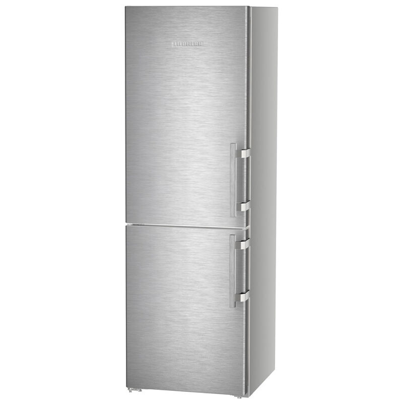 Liebherr Prime Series 24 in. 11.4 cu. ft. Left-Hinged Counter Depth Bottom Freezer Refrigerator - Stainless Steel, , hires