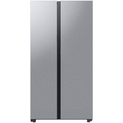 Samsung Bespoke 36 in. 22.6 cu. ft. Smart Counter Depth Side-by-Side Refrigerator with Internal Water Dispenser - Stainless Steel | RS23CB7600QL