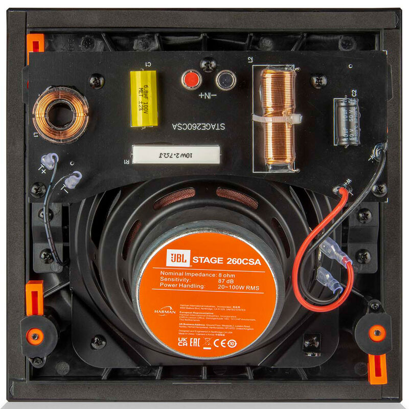 JBL Stage 260CSA 2-Way 6.5 in. (165mm) Angled In-Ceiling Loudspeaker - Black, , hires