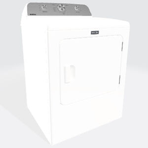 Maytag 29 in. 7.0 cu. ft. Electric Dryer with 7 Dryer Programs, 3 Dry Options & Wrinkle Care - White, , hires