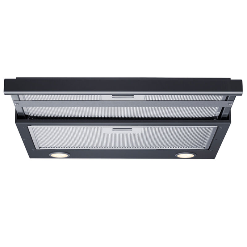 Summit 18 in. Ductless Slide-Out Style Range Hood with 2 Fan