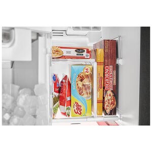 Maytag 36 in. 24.5 cu. ft. Side by Side Refrigerator with Ice & Water Dispenser - Fingerprint Resistant Stainless Steel, Fingerprint Resistant Stainless, hires