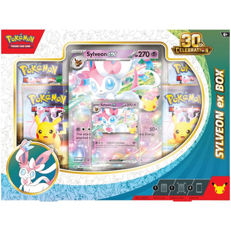 Pokemon Trading Card Game: 30th Celebration ex Box - Styles May Vary, , hires