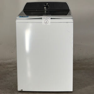 GE Profile 28 in. 5.0 cu. ft. Smart Top Load Washer with Sanitize with Oxi - White (Open Box Good Condition), , hires
