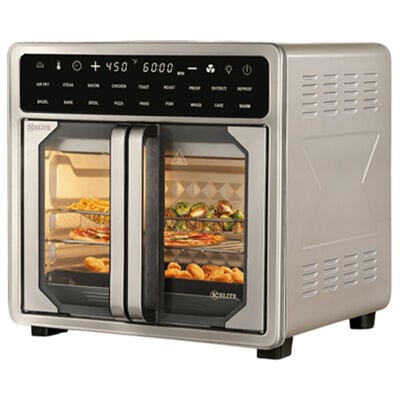 Kitchen Elite 16QT French Door Toaster Oven with Air Fryer | KE-AFO-110PC