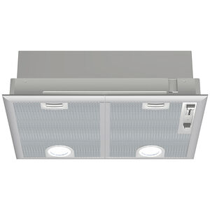 Bosch 300 Series 21 in. Standard Style Range Hood with 3 Speed Settings, 400 CFM & 2 Halogen Light - Stainless Steel, , hires