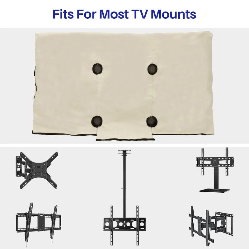 Sylvox Waterproof Outdoor TV Cover for 50"- 55" TVs, , hires