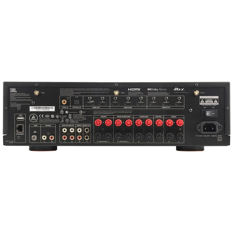 JBL 9.2-Channel 8K High Performance AV Receiver - White, , hires