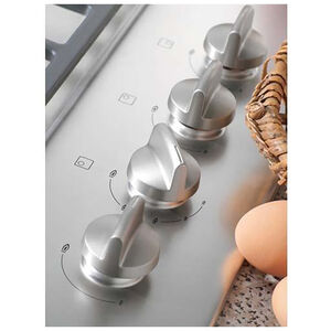 Miele Professional Series 30 in. 4-Burner Natural Gas Cooktop with Power Burner - Stainless Steel, , hires